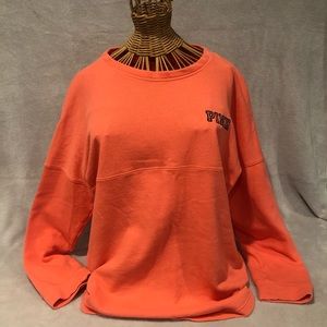 VS Pink Bright Pink Sweater Top Size Medium